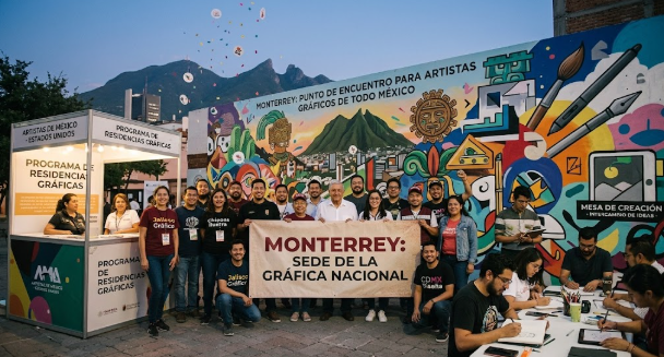 Monterrey se convierte en punto de encuentro para artistas gráficos de todo México